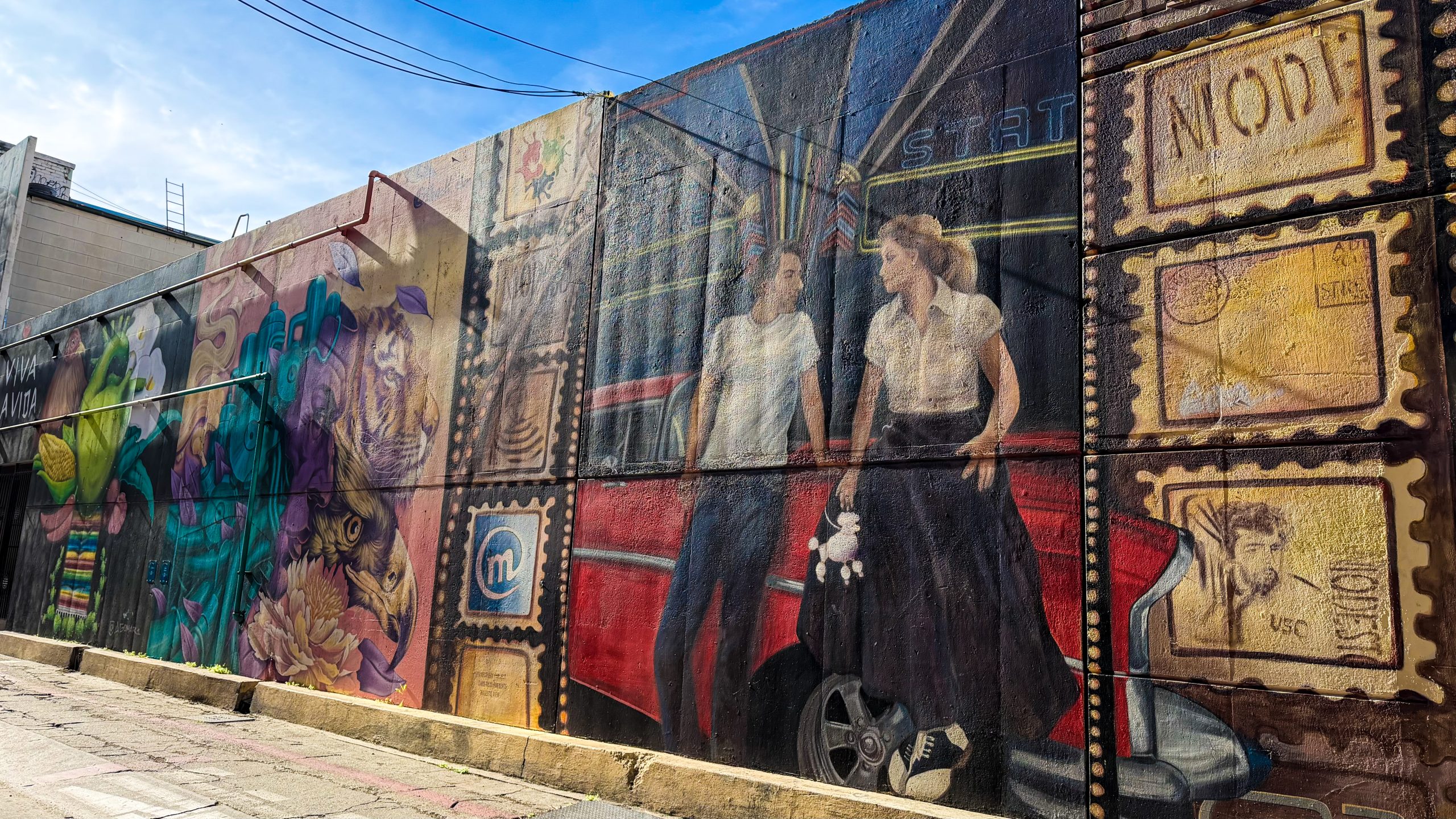 Mural Alley, Downtown Modesto